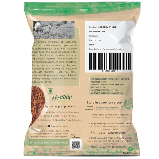 Sugarcane Jaggery whole