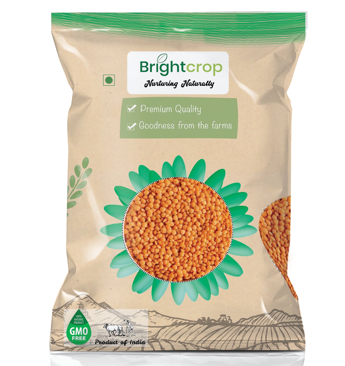 Pink Lentil | Masoor (Whole) (1kg Pack)