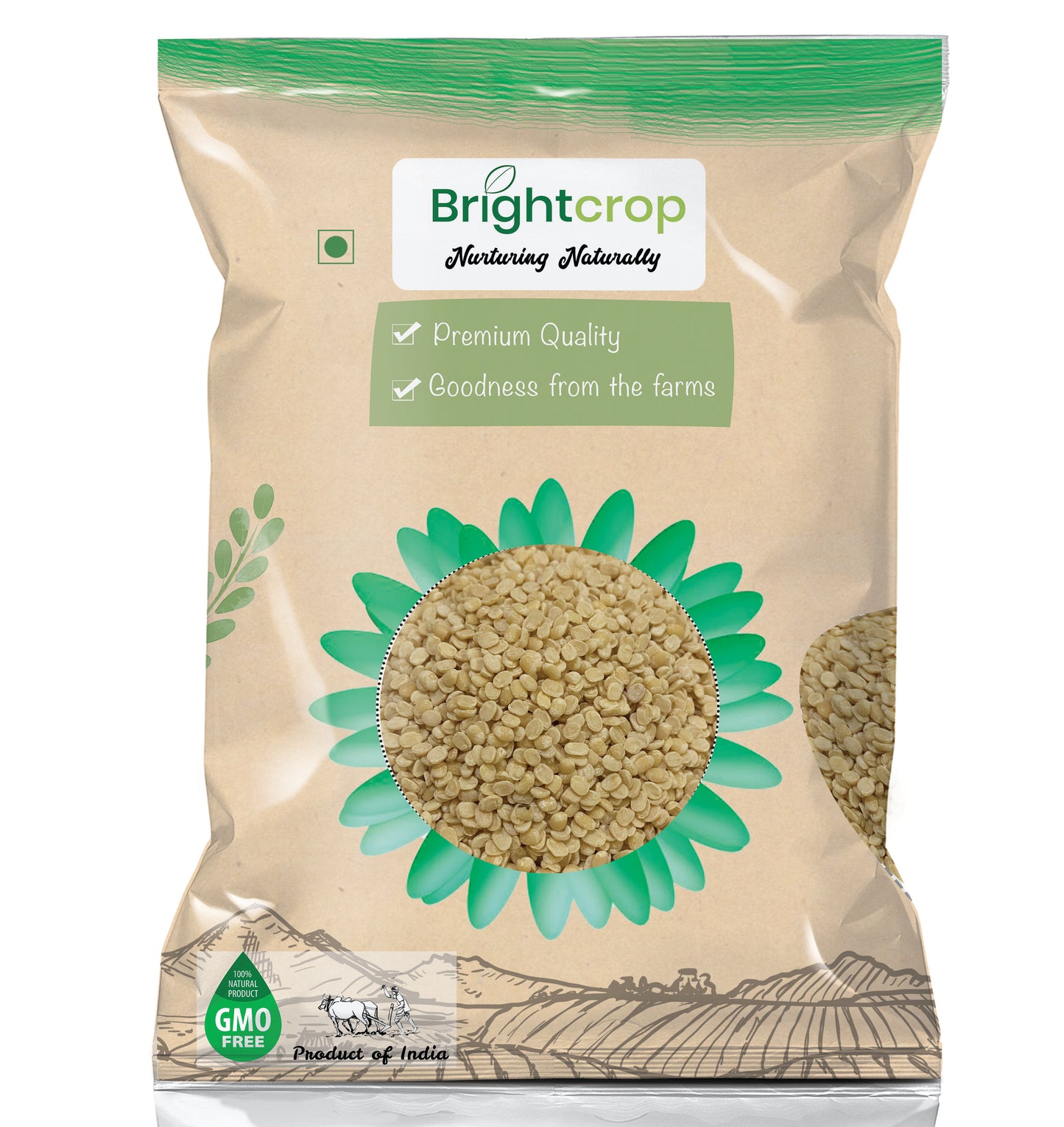 Moong Dal Dhuli | Yellow (Split) (1kg Pack)