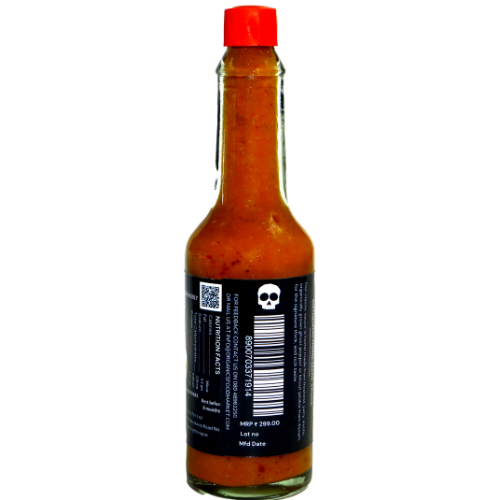 Homemade Hot Sauce made from spiciest King Chili (60GMS) Brightcrop Agro