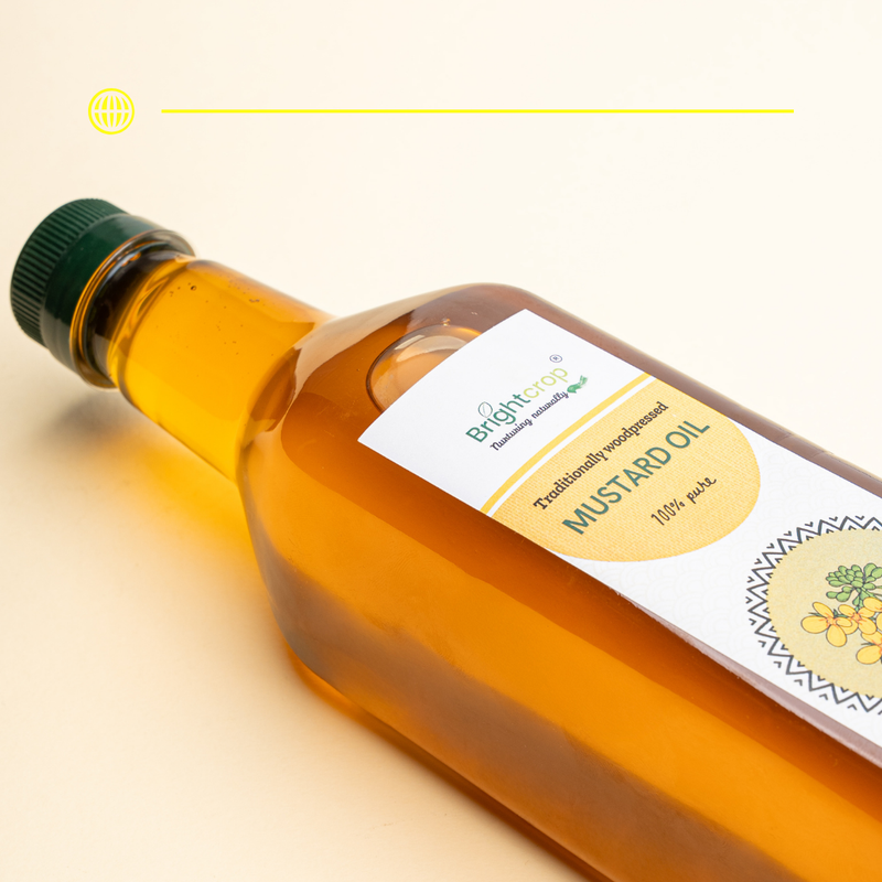 Traditionally woodpressed oil