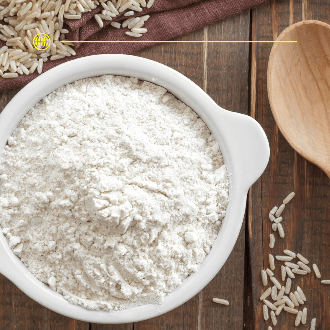 Rice, wheat & millet flours