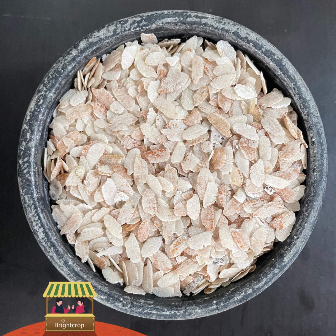 Red Rice Poha | Gluten Free | Rich Diet (500GM Pack)