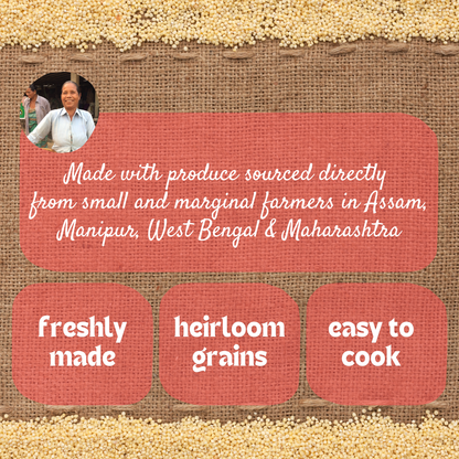 Black Rice Khichdi | Multigrain porridge (400GMS Pack)