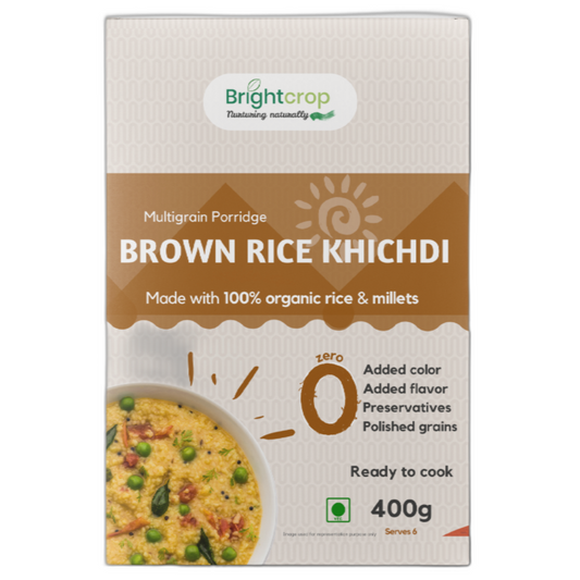 Brown Rice Khichdi | Multigrain porridge (400GMS Pack)