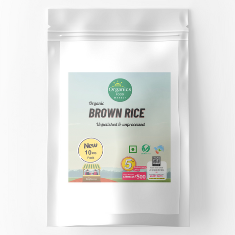Unpolished Brown Rice (10kg Pack)
