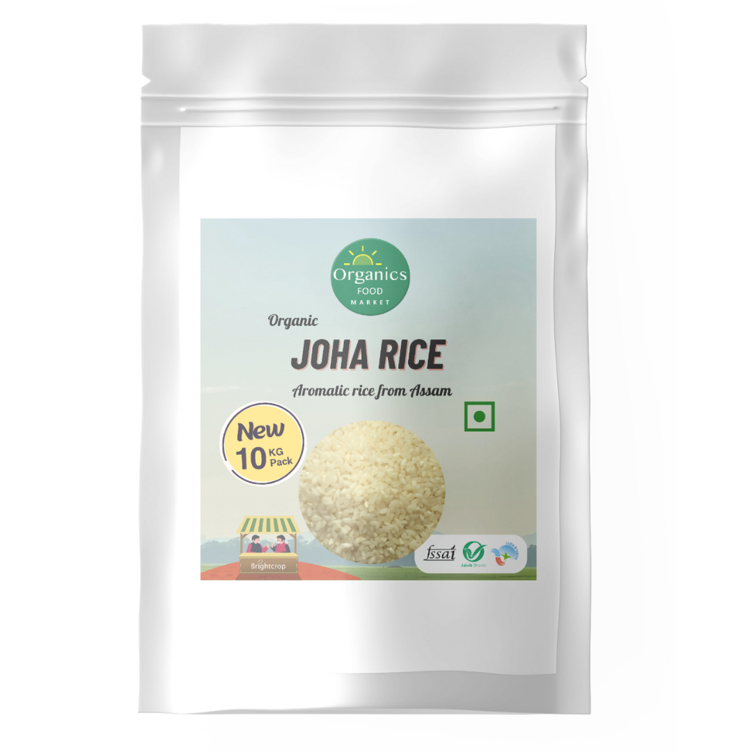 Polished Joha Rice (10Kg Pack) - Kunkuni Joha – Brightcrop Agro