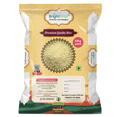 Gobindobhog Rice (30KG Bag)