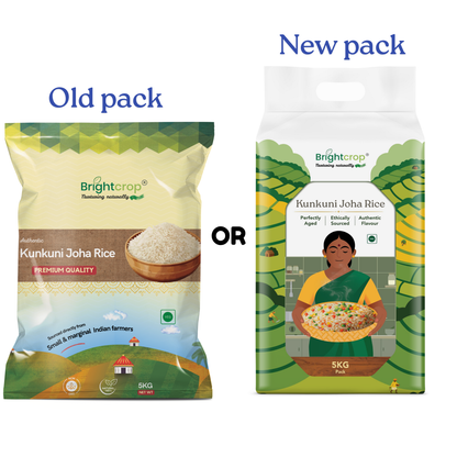 Polished Joha Rice (5Kg Pack) - Kunkuni Joha