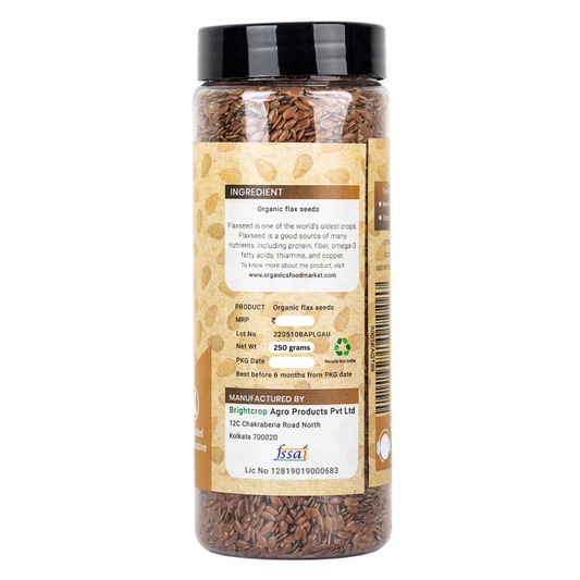 Flax Seeds (250 GMS Pack)