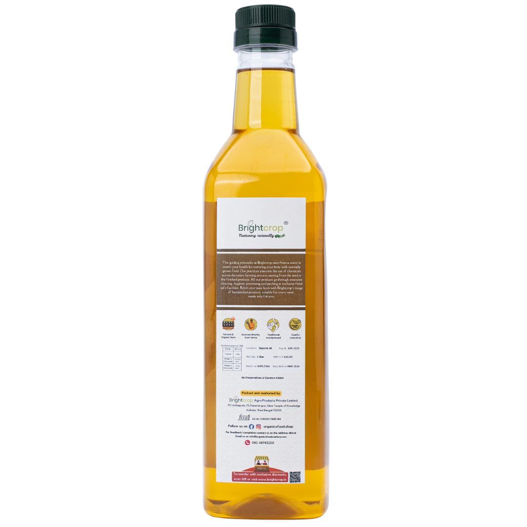 Sesame oil (1 liter bottle)