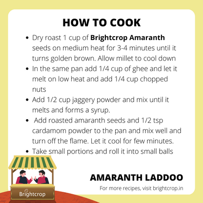 Amaranth | Rajgira Flour (रामदाना या राजगिरा का आटा )(1 KG Pack)