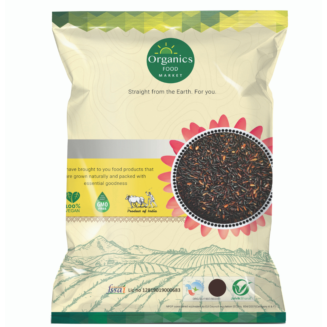 Organic Black Rice (5 KG Pack)