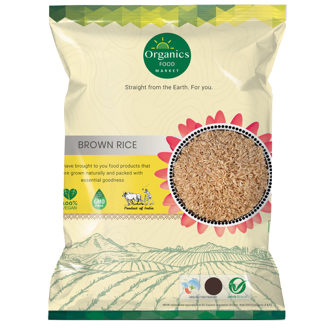 Unpolished Brown Rice (5kg Pack)