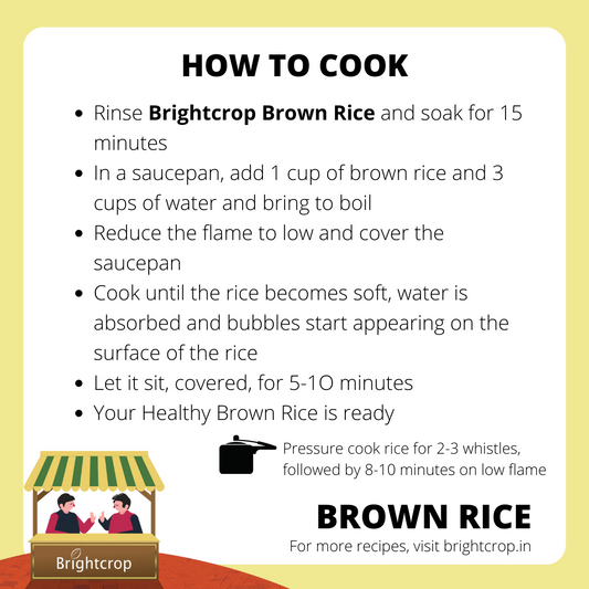 Brown Rice, Sonamasoori (30KG Bag)
