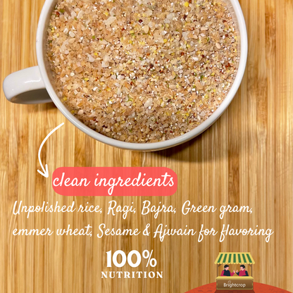 Black Rice Khichdi | Multigrain porridge (400GMS Pack)