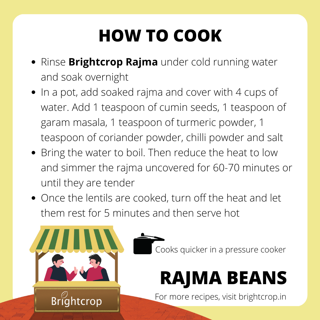 Rajma Jammu | Kidney beans Red (1kg Pack)