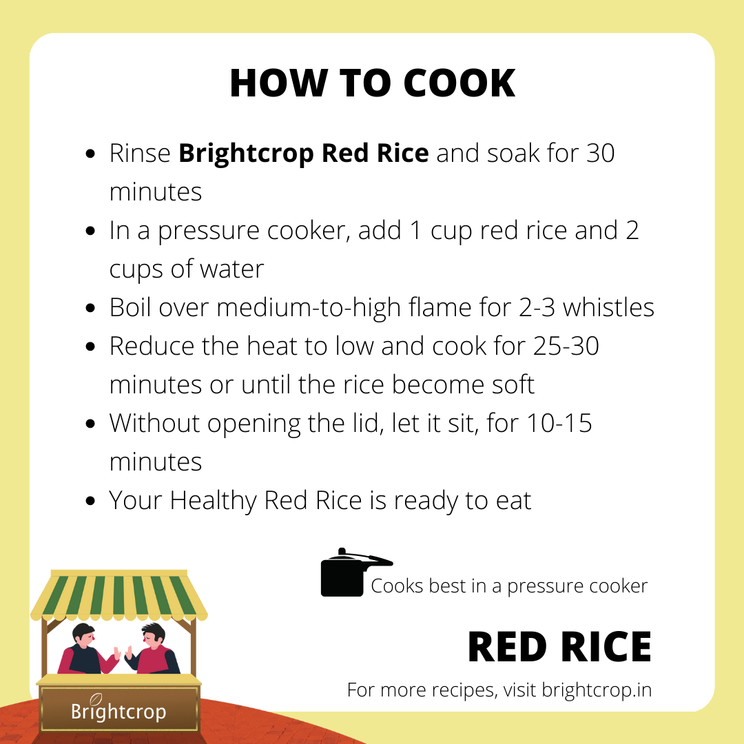 Red Rice Flour | Gluten Free | Rich Diet (1KG Pack)