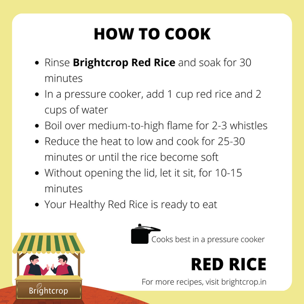 Organic Red Rice | Sathi | Rajamudi Rice (26 KG Pack)