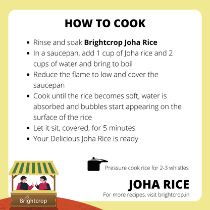 Polished Joha Rice (5Kg Pack) - Kunkuni Joha