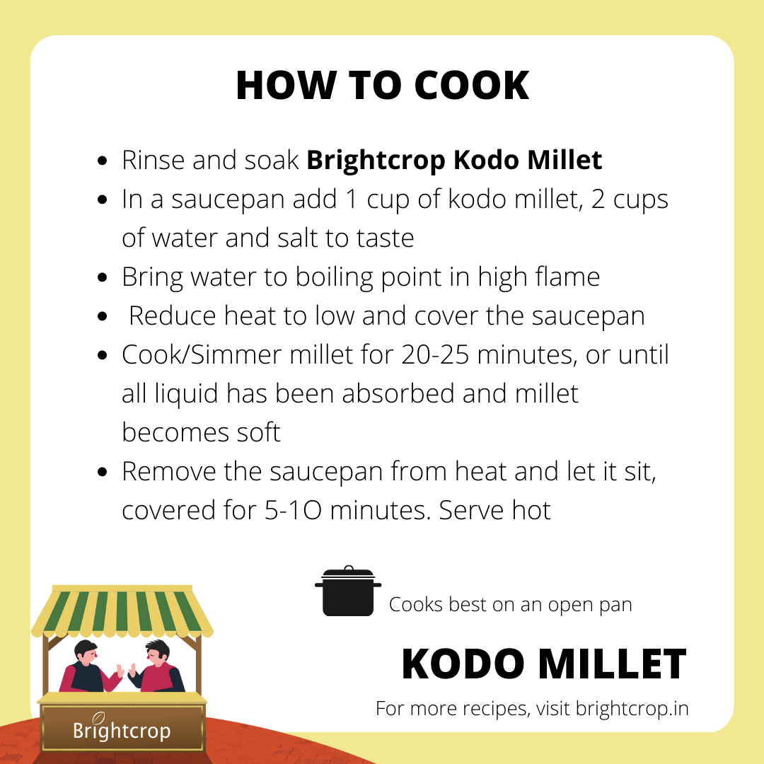 Kodo Millet (Haraka) (1kg Pack)