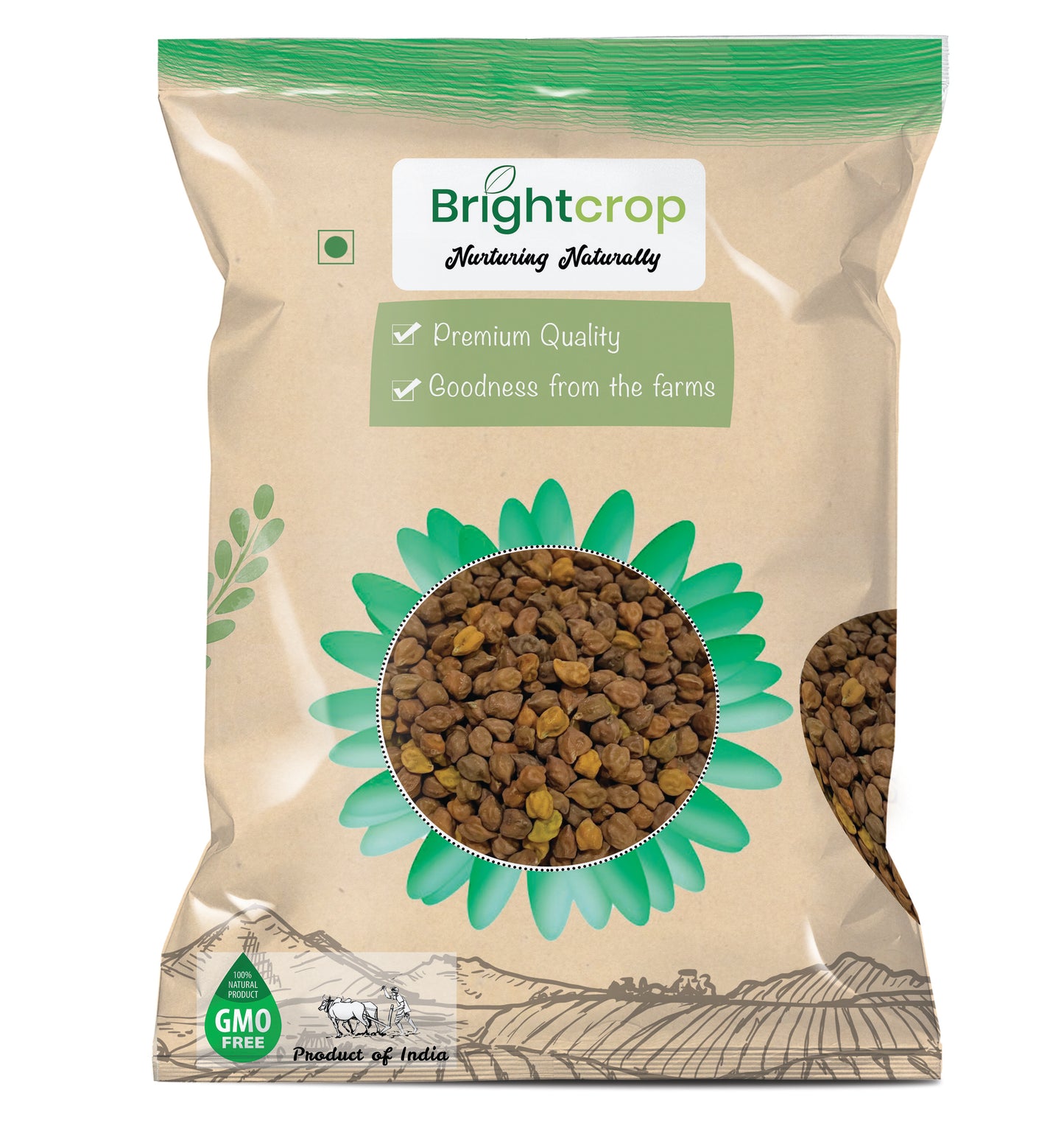 Chickpea | Kala Chana (Brown) (1kg Pack)