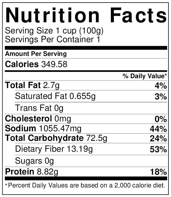 Black Rice Flour | Gluten Free (1KG Pack)