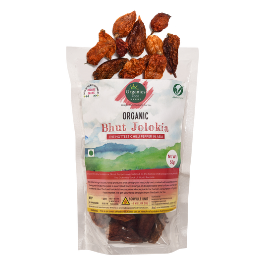 Bhut Jolokia Ghost Pepper Whole | King Chilli