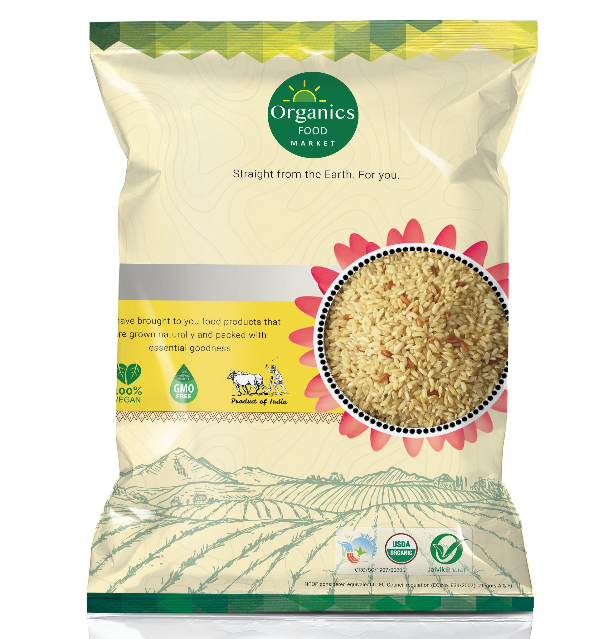Joha Brown Rice - Hand pounded (26kg Pack)