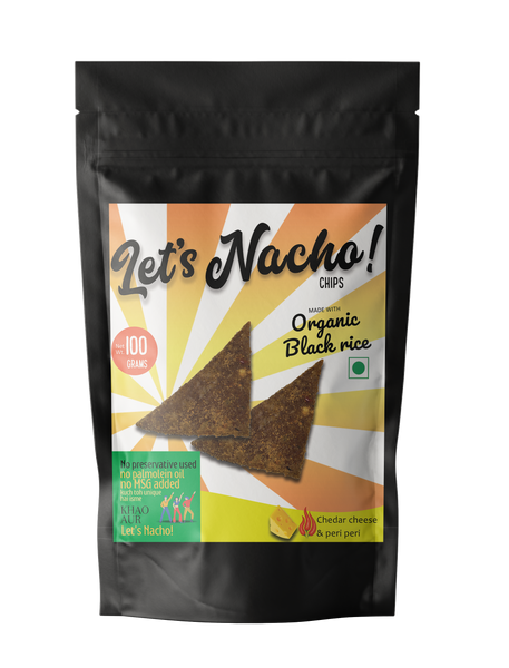 Let's Nacho! Black Rice Nachos (100 g)