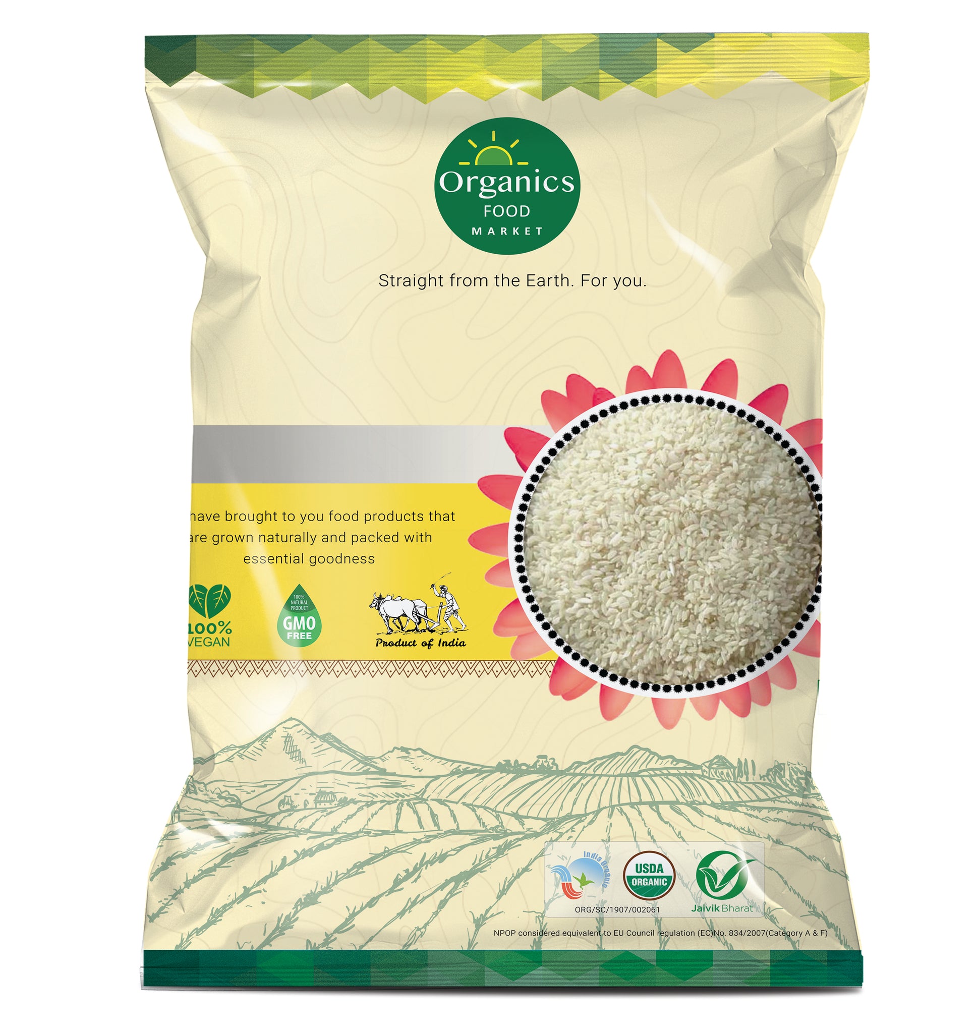 Kalanamak Polished Rice (26KG Pack) – Brightcrop Agro