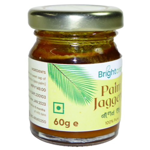 Purest Palm Jaggery | Karuppatti | Semi solid (60g Jar)